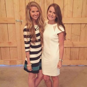 Almost famous 3/4 length sleeve dress! Worn once!